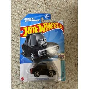 Hot Wheels Fast Furious 70 Dodge Charger Tooned Black Toy Car